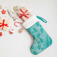 Hawaii Breadfruit Palaka Christmas Stocking Polu Opal Maile Lei - Polynesian Pride