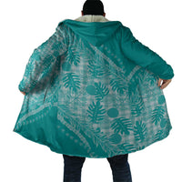 Hawaii Breadfruit Palaka Cloak Polu Opal Maile Lei LT9 - Polynesian Pride