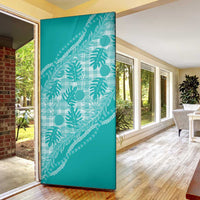 Hawaii Breadfruit Palaka Door Cover Polu Opal Maile Lei LT9 - Polynesian Pride