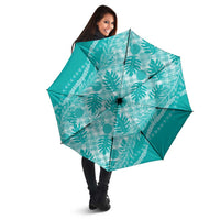 Hawaii Breadfruit Palaka Umbrella Polu Opal Maile Lei LT9 - Polynesian Pride