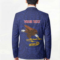 American Samoa Heart Tribal Personalized Blazer Polynesian Patterns LT9 - Polynesian Pride