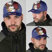American Samoa Heart Tribal Personalized Classic Cap Polynesian Patterns LT9 - Polynesian Pride