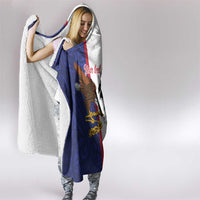 American Samoa Heart Tribal Personalized Hooded Blanket Polynesian Patterns LT9 - Polynesian Pride