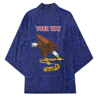 American Samoa Heart Tribal Personalized Kimono Polynesian Patterns LT9 - Polynesian Pride