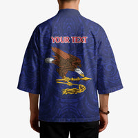 American Samoa Heart Tribal Personalized Kimono Polynesian Patterns LT9 - Polynesian Pride