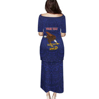 American Samoa Heart Tribal Personalized Puletasi Polynesian Patterns LT9 - Polynesian Pride