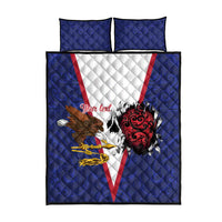American Samoa Heart Tribal Personalized Quilt Bed Set Polynesian Patterns LT9 - Polynesian Pride