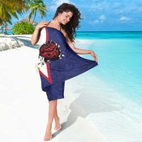 American Samoa Heart Tribal Personalized Sarong Polynesian Patterns LT9 - Polynesian Pride