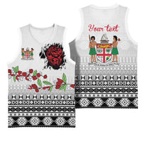 Fiji Heart Tribal Personalised Basketball Jersey Polynesian Patterns LT9 - Polynesian Pride