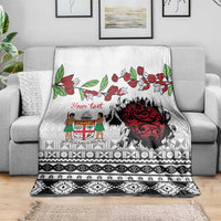 Fiji Heart Tribal Personalised Blanket Polynesian Patterns LT9 - Polynesian Pride