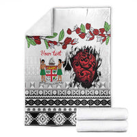 Fiji Heart Tribal Personalised Blanket Polynesian Patterns LT9 - Polynesian Pride