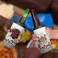 Fiji Heart Tribal Personalised 4 in 1 Can Cooler Tumbler Polynesian Patterns LT9 - Polynesian Pride