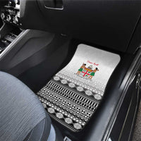 Fiji Heart Tribal Personalised Car Mats Polynesian Patterns LT9 - Polynesian Pride