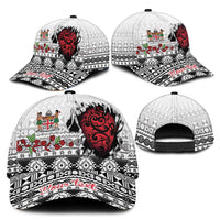 Fiji Heart Tribal Personalised Classic Cap Polynesian Patterns LT9 - Polynesian Pride