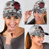 Fiji Heart Tribal Personalised Classic Cap Polynesian Patterns LT9 - Polynesian Pride