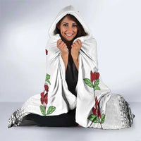 Fiji Heart Tribal Personalised Hooded Blanket Polynesian Patterns LT9 - Polynesian Pride