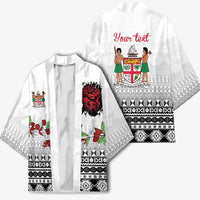 Fiji Heart Tribal Personalised Kimono Polynesian Patterns LT9 - Polynesian Pride