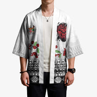 Fiji Heart Tribal Personalised Kimono Polynesian Patterns LT9 - Polynesian Pride