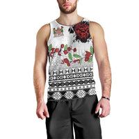 Fiji Heart Tribal Personalised Men Tank Top Polynesian Patterns LT9 - Polynesian Pride