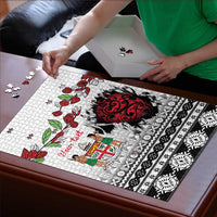 Fiji Heart Tribal Personalised Puzzle Polynesian Patterns LT9 - Polynesian Pride