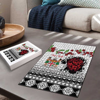 Fiji Heart Tribal Personalised Puzzle Polynesian Patterns LT9 - Polynesian Pride