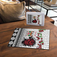 Fiji Heart Tribal Personalised Puzzle Polynesian Patterns LT9 - Polynesian Pride