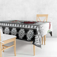 Fiji Heart Tribal Personalised Tablecloth Polynesian Patterns LT9 - Polynesian Pride