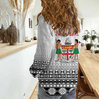 Fiji Heart Tribal Personalised Women Casual Shirt Polynesian Patterns LT9 - Polynesian Pride
