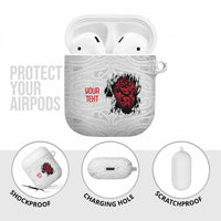 New Zealand Maori Heart Tribal Personalised AirPods Case Polynesian Patterns LT9 - Polynesian Pride