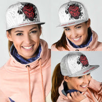 New Zealand Maori Heart Tribal Personalised Mesh Trucker Cap Polynesian Patterns LT9 - Polynesian Pride