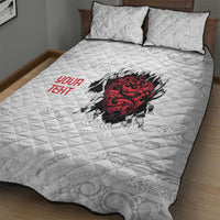 New Zealand Maori Heart Tribal Personalised Quilt Bed Set Polynesian Patterns LT9 - Polynesian Pride