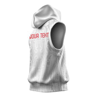New Zealand Maori Heart Tribal Personalised Sleeveless Hoodie Polynesian Patterns LT9 - Polynesian Pride