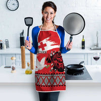 Tonga Heart Tribal Personalised Apron Polynesian Patterns LT9 - Polynesian Pride