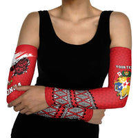 Tonga Heart Tribal Personalised Arm Sleeves Polynesian Patterns LT9 - Polynesian Pride
