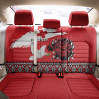 Tonga Heart Tribal Personalised Back Car Seat Cover Polynesian Patterns LT9 - Polynesian Pride