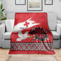 Tonga Heart Tribal Personalised Blanket Polynesian Patterns LT9 - Polynesian Pride
