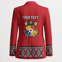 Tonga Heart Tribal Personalised Blazer Polynesian Patterns LT9 - Polynesian Pride