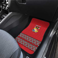 Tonga Heart Tribal Personalised Car Mats Polynesian Patterns LT9 - Polynesian Pride