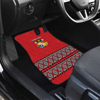 Tonga Heart Tribal Personalised Car Mats Polynesian Patterns LT9 - Polynesian Pride