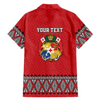 Tonga Heart Tribal Personalised Hawaiian Shirt Polynesian Patterns