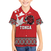 Tonga Heart Tribal Personalised Hawaiian Shirt Polynesian Patterns