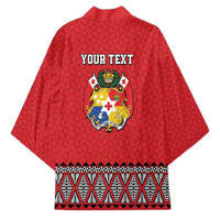 Tonga Heart Tribal Personalised Kimono Polynesian Patterns LT9 - Polynesian Pride