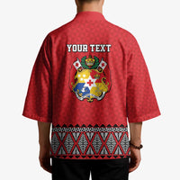 Tonga Heart Tribal Personalised Kimono Polynesian Patterns LT9 - Polynesian Pride