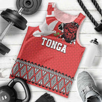 Tonga Heart Tribal Personalised Men Tank Top Polynesian Patterns LT9 - Polynesian Pride