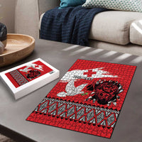 Tonga Heart Tribal Personalised Puzzle Polynesian Patterns LT9 - Polynesian Pride