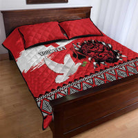 Tonga Heart Tribal Personalised Quilt Bed Set Polynesian Patterns LT9 - Polynesian Pride