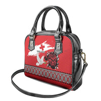 Tonga Heart Tribal Personalised Shoulder Handbag Polynesian Patterns LT9 - Polynesian Pride