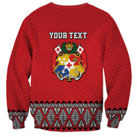 Tonga Heart Tribal Personalised Sweatshirt Polynesian Patterns LT9 - Polynesian Pride