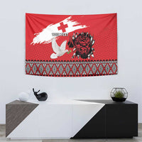Tonga Heart Tribal Personalised Tapestry Polynesian Patterns LT9 - Polynesian Pride