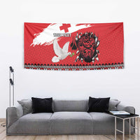 Tonga Heart Tribal Personalised Tapestry Polynesian Patterns LT9 - Polynesian Pride